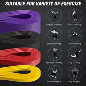 resistance bands workout set pull up bands for men & women, exercise bands resistance with door anchor.